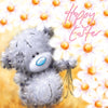 Me to You Happy Easter Card Tatty Teddy Holding a Daisy Bouquet 14 x 14cm - Official collection