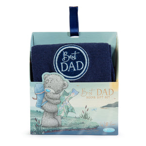 Me to You Tatty Teddy 'Best Dad' Socks In Gift Box For Father's Day Or Birthday - Official Collection