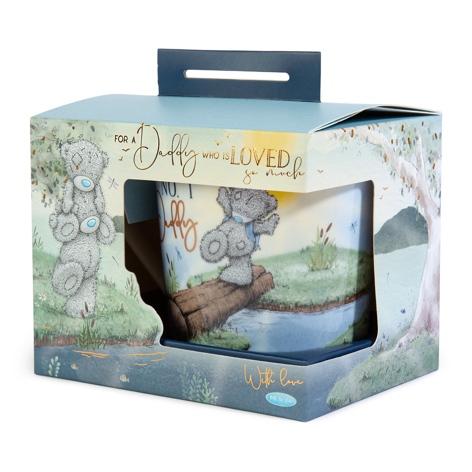 Me to You Tatty Teddy 'No.1 Daddy' Luxury Ceramic Boxed Mug For Father's Day Or Birthday - Official Collection