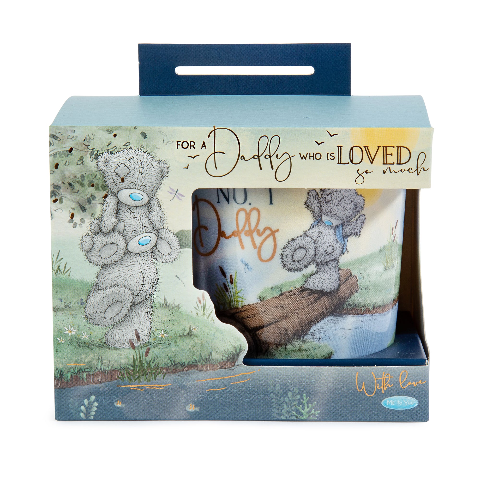 Me to You Tatty Teddy 'No.1 Daddy' Luxury Ceramic Boxed Mug For Father's Day Or Birthday - Official Collection