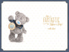 Me to You Luxury Keepsake 3D Father's Day Card, Tatty Teddy With Medal