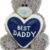 Me to You Tatty Teddy Small Plush 'Best Daddy' Bear For Father's Day Or Birthday - Official Collection