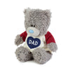 Me to You Tatty Teddy Small Plush 'Dad' Bear For Father's Day Or Birthday - Official Collection