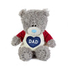 Me to You Tatty Teddy Small Plush 'Dad' Bear For Father's Day Or Birthday - Official Collection
