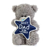 Me to You Tatty Teddy Plush 'Best Dad In The World' Bear On A Gift Plinth For Father's Day Or Birthday - Official Collection