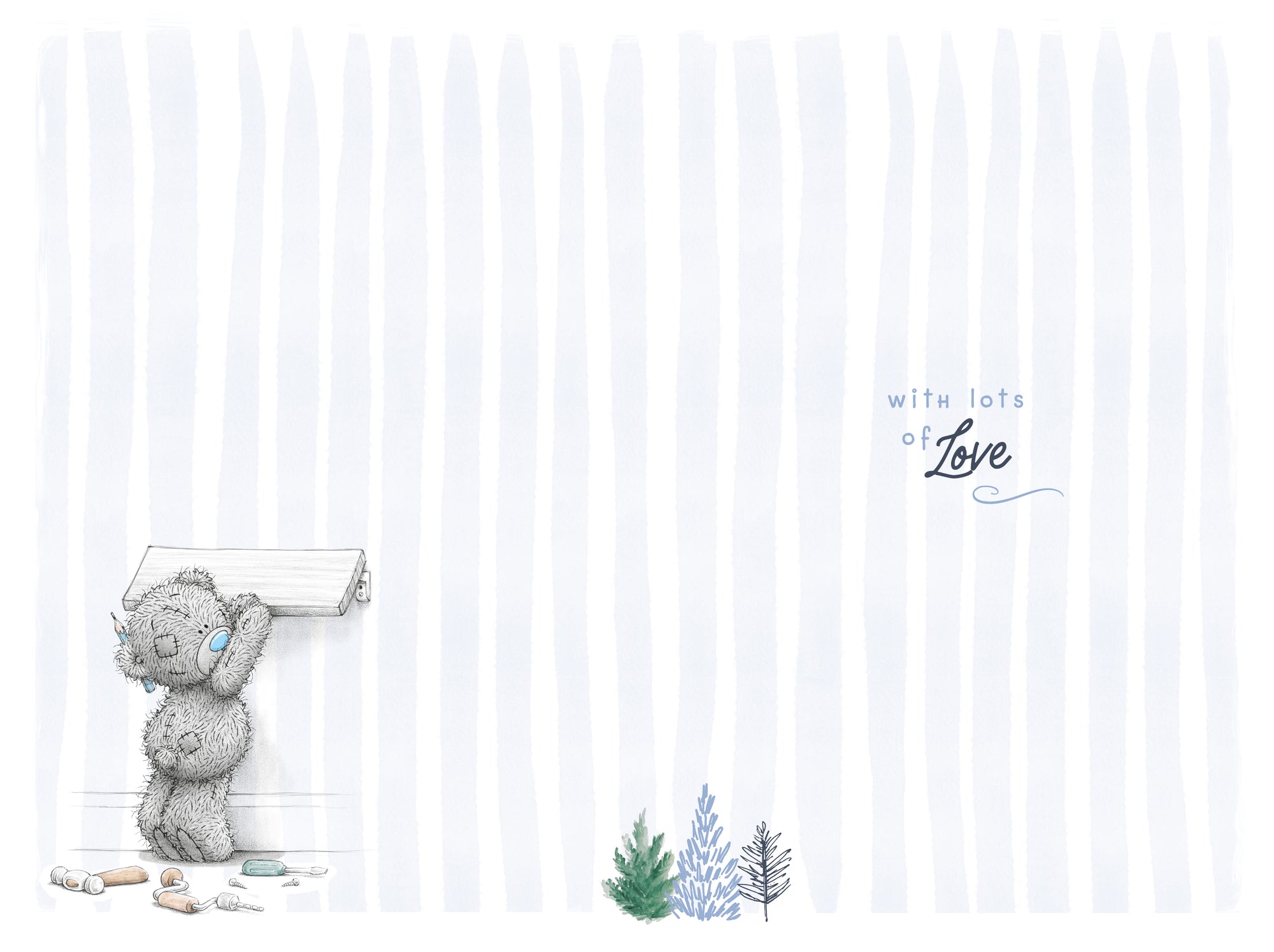 Me to You Tatty Teddy Father's Day Card, Dad You Fix Everything 6 x 9