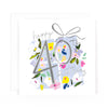 Hotchpotch Luxury Foiled 40th Birthday Greetings Card - Contemporary Design, 6 X 6 Inches