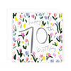 Hotchpotch Luxury Foiled 70th Birthday Greetings Card - Contemporary Design, 6 X 6 Inches