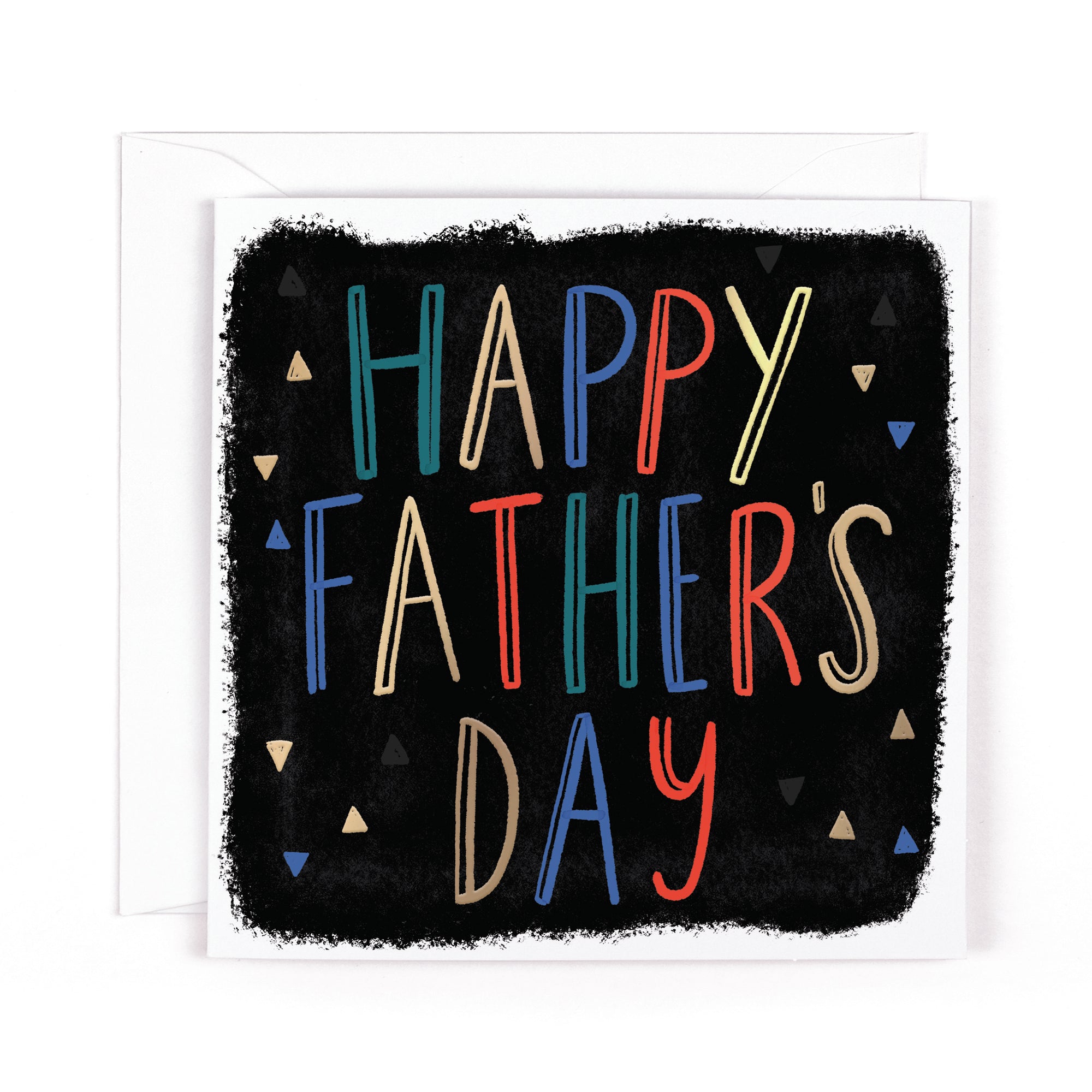 Hotchpotch Luxury Foiled Father's Day Greeting Card For Dad, 6 x 6 inches
