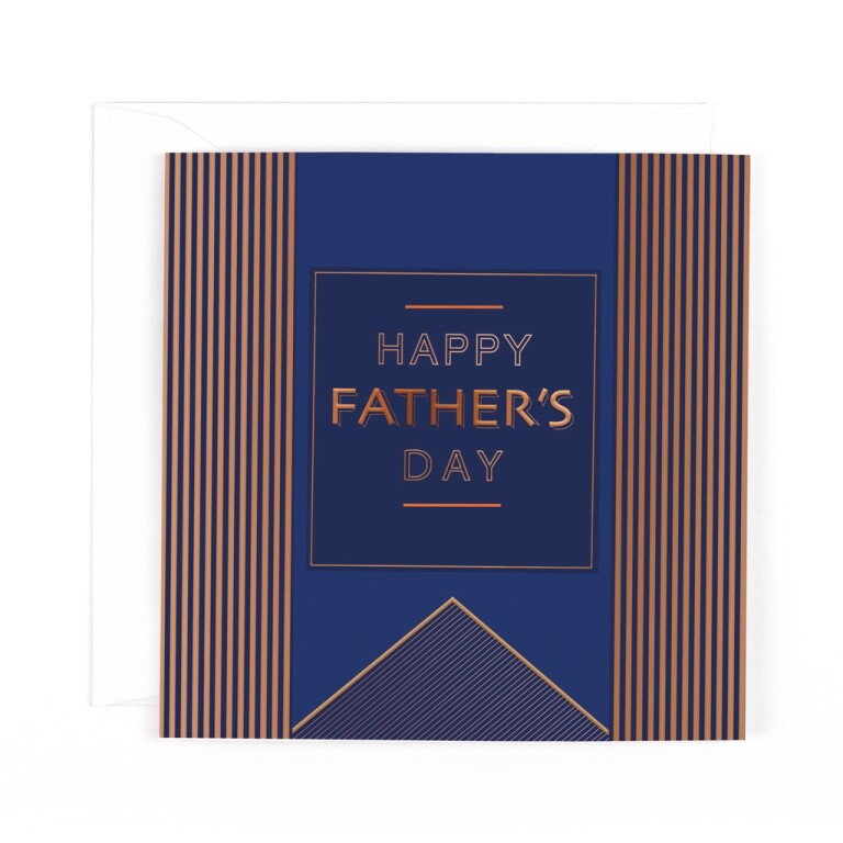 Hotchpotch Luxury Foiled Father's Day Card For Dad 5 x 7 inches
