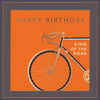 Luxury Foiled Racing Bike Birthday Card  - Pocket Square Greeting Card by Hotchpotch London