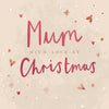 Hotchpotch Luxury Christmas Card To Mum, Modern Contemporary Greeting Card From Hotchpotch, 6 X 6 Inches