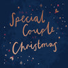 Hotchpotch Luxury Christmas Card To A Special Couple, Modern Contemporary Greeting Card From Hotchpotch, 6 X 6 Inches