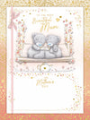 Luxury Handmade Me to You Mother's Day Card With Keepsake Box, Tatty Teddy Bears Sharing Tea  - Official Collection 9 x 12 inches