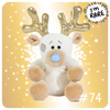 My Blue Nose Friends Midas the Reindeer, Ultra Rare Limited Edition, No. 74