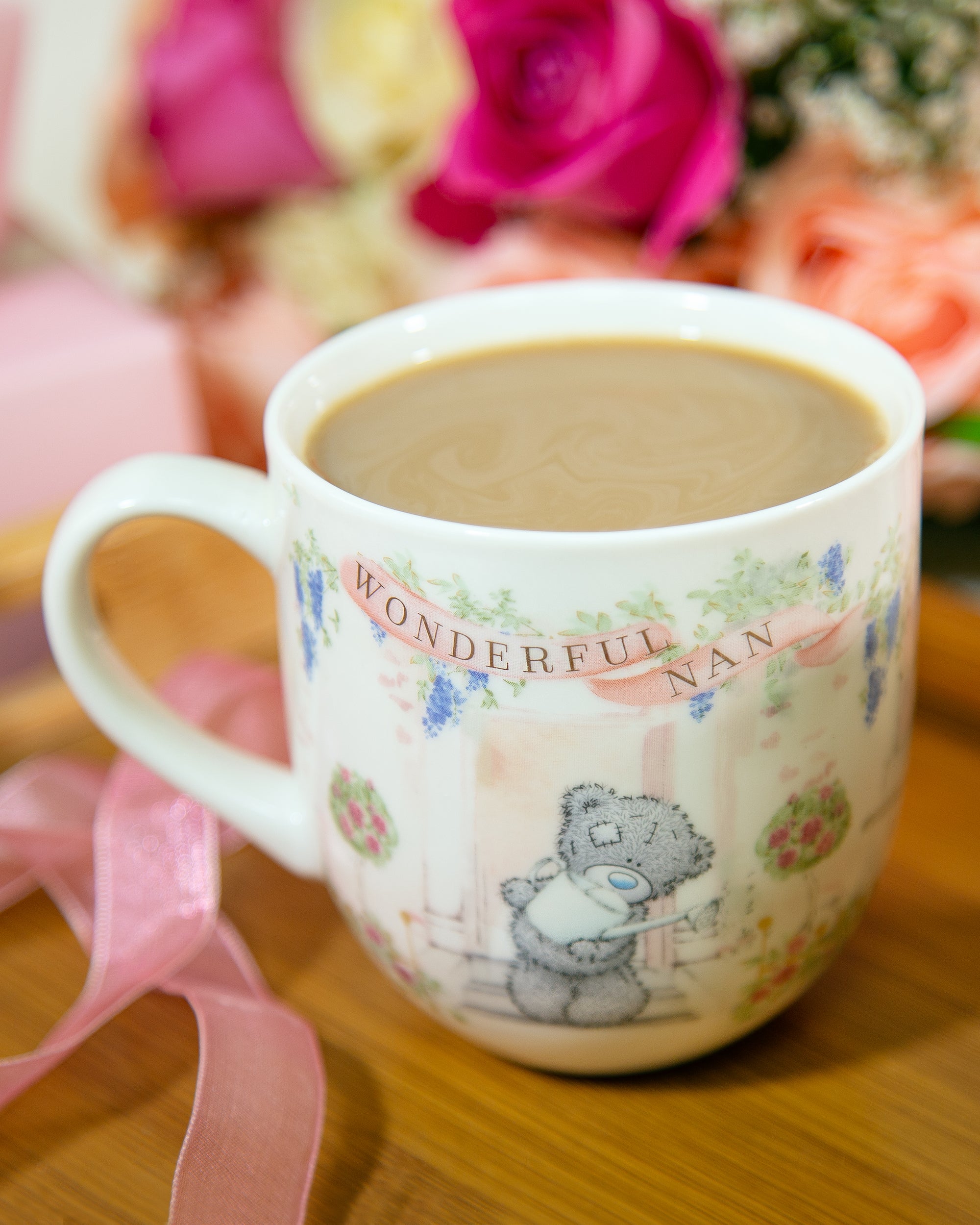 Me to You Tatty Teddy Luxury Ceramic Mug For Nan, Ideal Boxed Gift For Mother's Day or Nan's Birthday - Official Signature Collection
