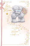 Me to You Tatty Teddy Luxury Handmade Mother's Day Card 'One in a Million' 6 x 9