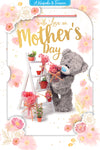 Me to You Tatty Teddy Mother's Day 3D Keepsake Card, Tatty Teddy With Plant Ladder, 6 x 9
