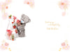 Me to You Tatty Teddy Mother's Day 3D Keepsake Card, Tatty Teddy With Plant Ladder, 6 x 9