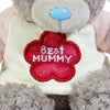 Me to You Tatty Teddy 'Best Mummy Ever' 10cm Plush Bear With Satin Tag - Official Mother's Day Gift Collection
