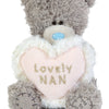 Me to You Tatty Teddy 'Lovely Nan' 10cm Plush Bear With Satin Banner - Official Mother's Day Gift Collection