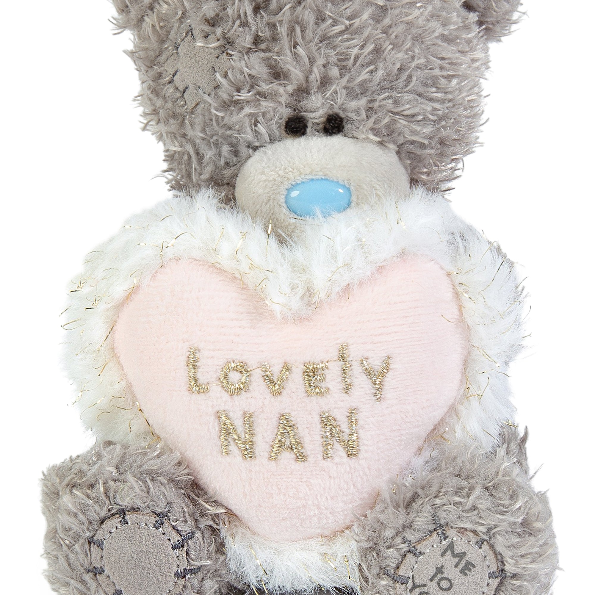 Me to You Tatty Teddy 'Lovely Nan' 10cm Plush Bear With Satin Banner - Official Mother's Day Gift Collection