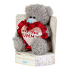 Me to You Tatty Teddy 15cm Plush Bear Holding 'Love You Mummy' Flower - Official Mother's Day Collection