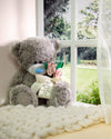 Me to You Tatty Teddy Large Luxury 'Best Mum' Plush Bear With Velvet Flowers 27cm High