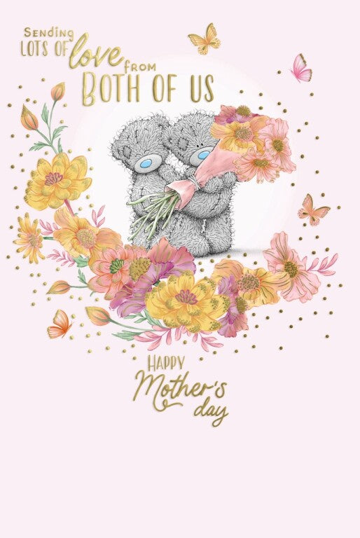 Me to You Tatty Teddy Mother's Day Card From Both Of Us 6 x 9