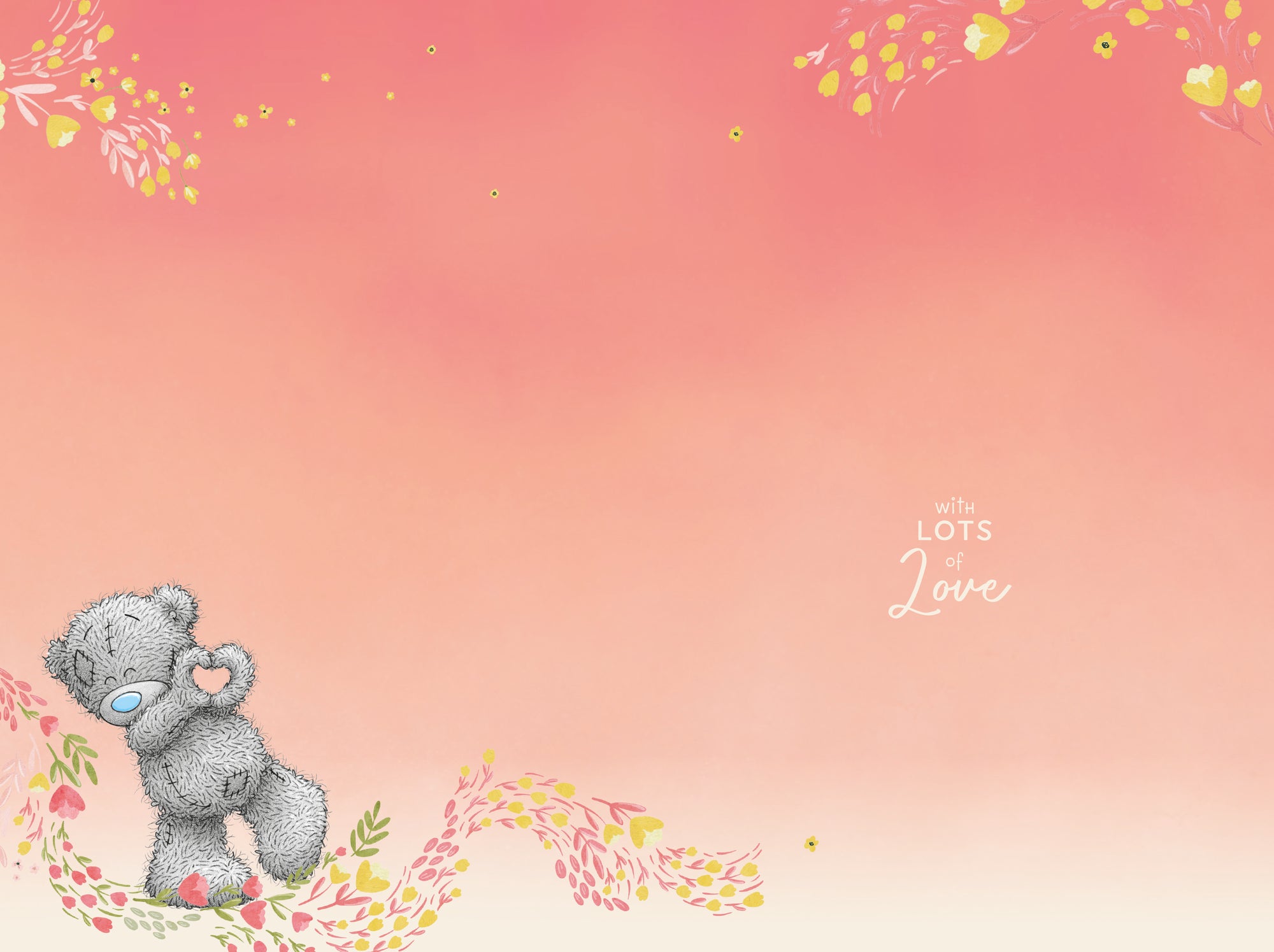 Me to You Tatty Teddy Mother's Day Card From Your Son 6 x 9