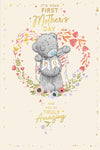 Me to You Tatty Teddy 'First Mother's Day' Luxury Gold Foil Mother's Day Card, 6 X 9 Inches - Official Collection