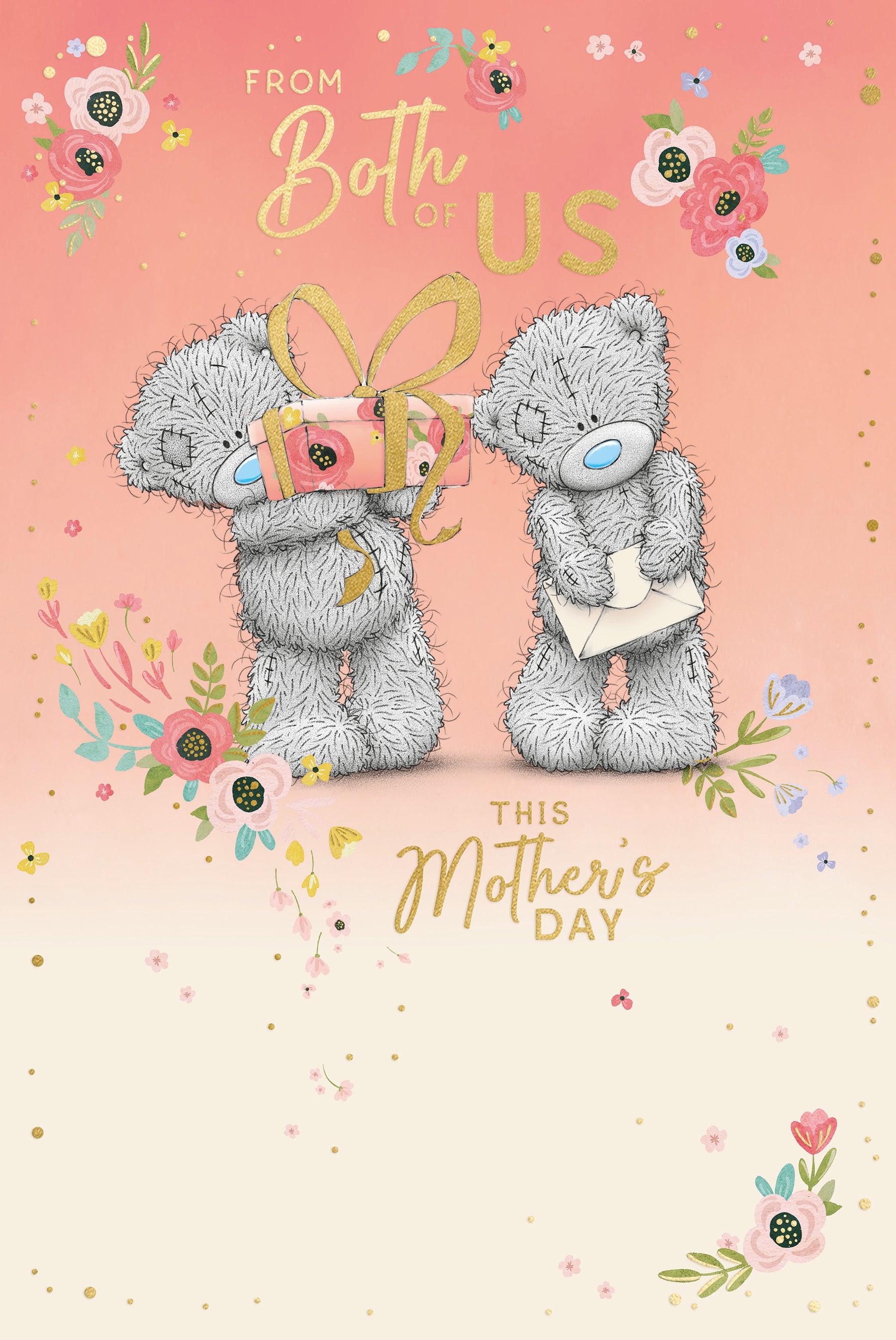 Me to You Tatty Teddy Mother's Day Card From Both Of Us 6 x 9
