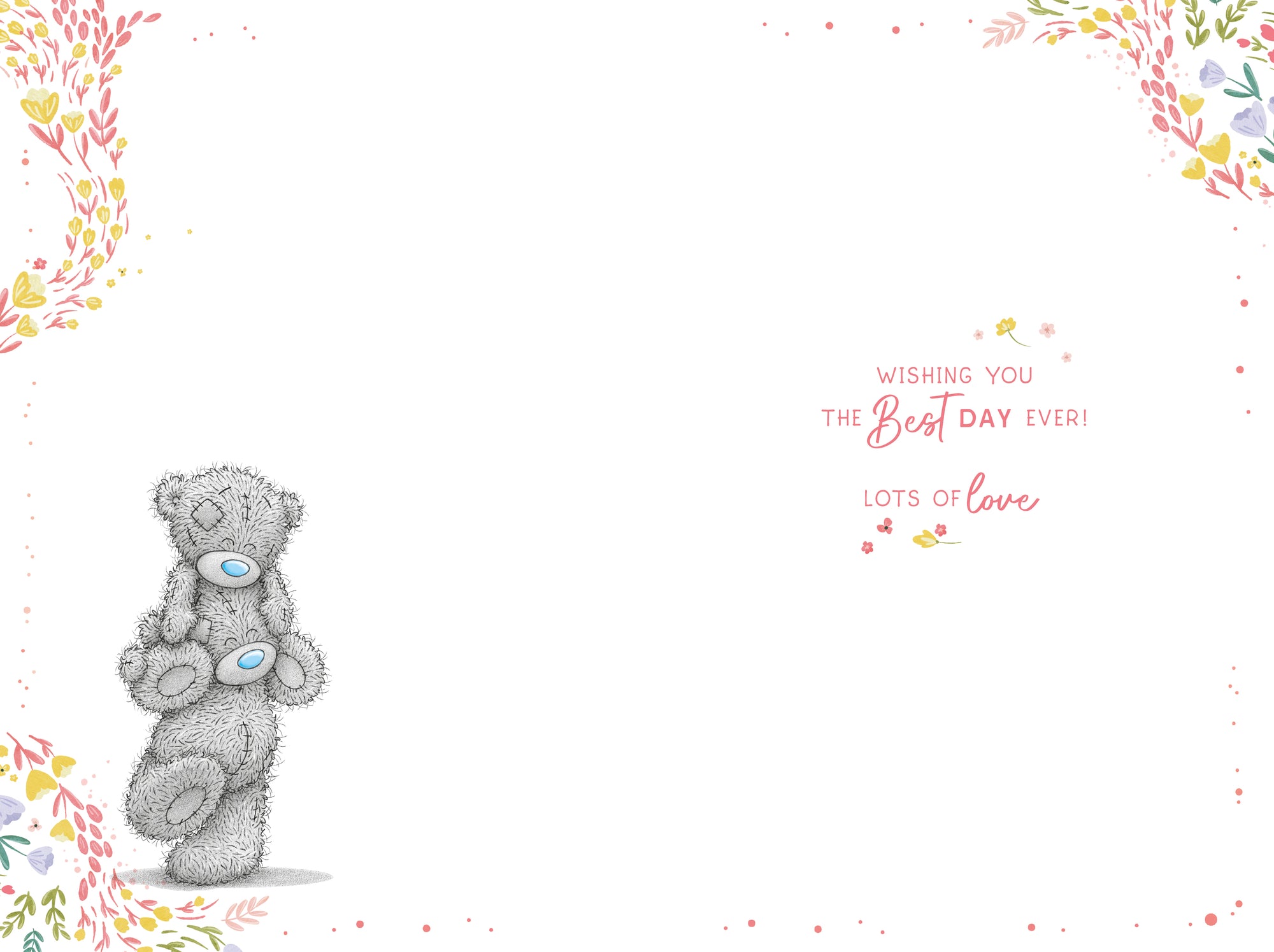 Me to You Tatty Teddy Mother's Day Card 'With Love From Your Grandchildren' 6 x 9