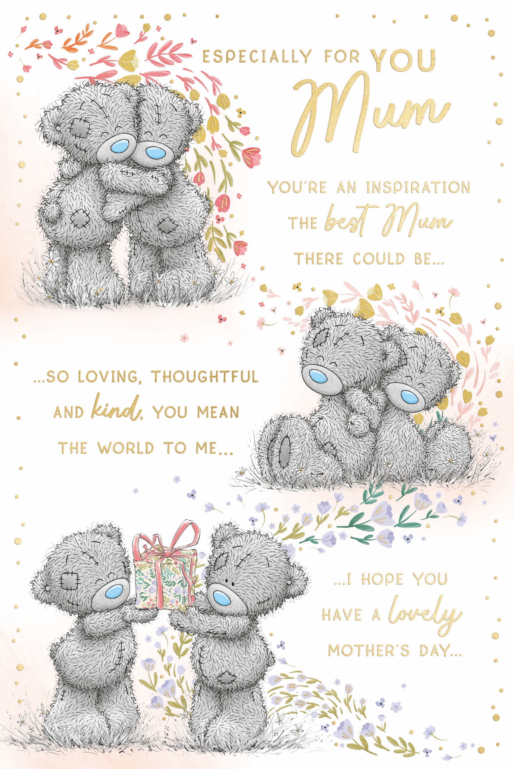 Me to You Tatty Teddy Mother's Day Storyboard Card 'Especially For You, Mum' 6 x 9