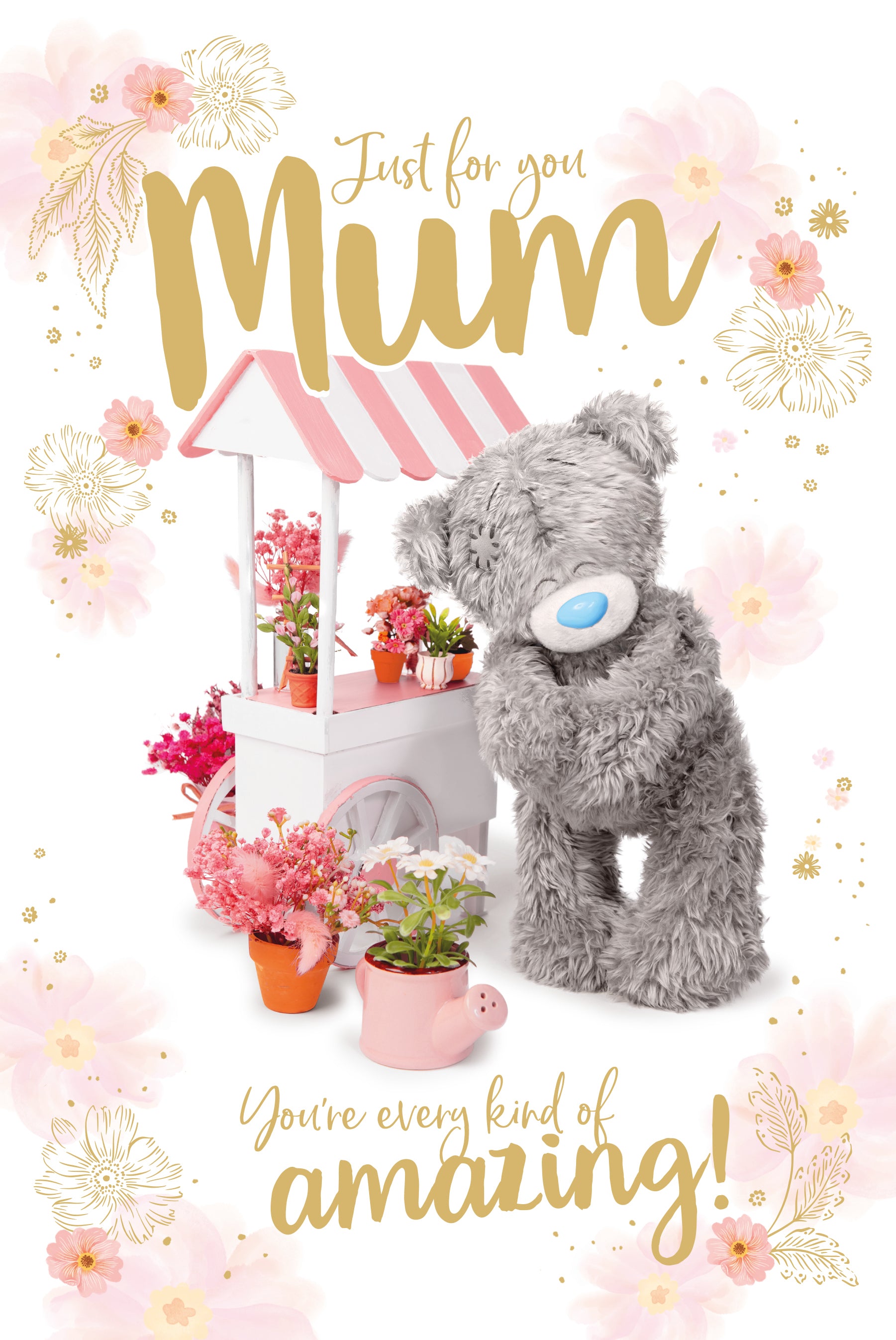 Me to You Tatty Teddy Cute Mother's Day Card 'Mum, You're Every Kind of Amazing' - Photo Finish Collection 6 x 9