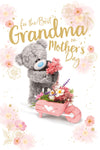 Me to You Tatty Teddy Cute Mother's Day Card For The Best Grandma - Photo Finish Collection 6 x 9