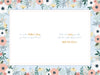 Beautiful Mother's Day Card For Nan With Floral Design And Paper Insert by Wishing Well Studios, Size 6 x 9 Inches