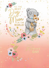 Me to You Tatty Teddy Mother's Day Card 'To The Best Dog Mum' From A Pet Dog 5 x 7