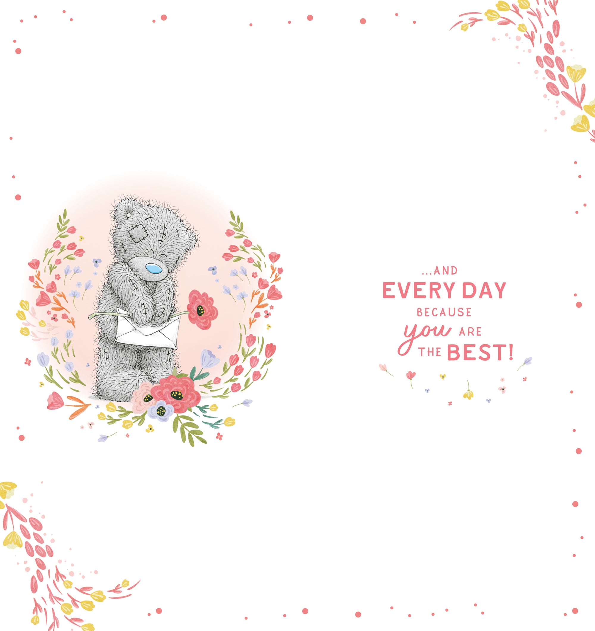 Me to You Tatty Teddy 'To a special Granny with love' Mother's Day Card 4 x 8