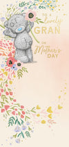 Me to You Tatty Teddy 'To a lovely Gran' Mother's Day Card 4 x 8