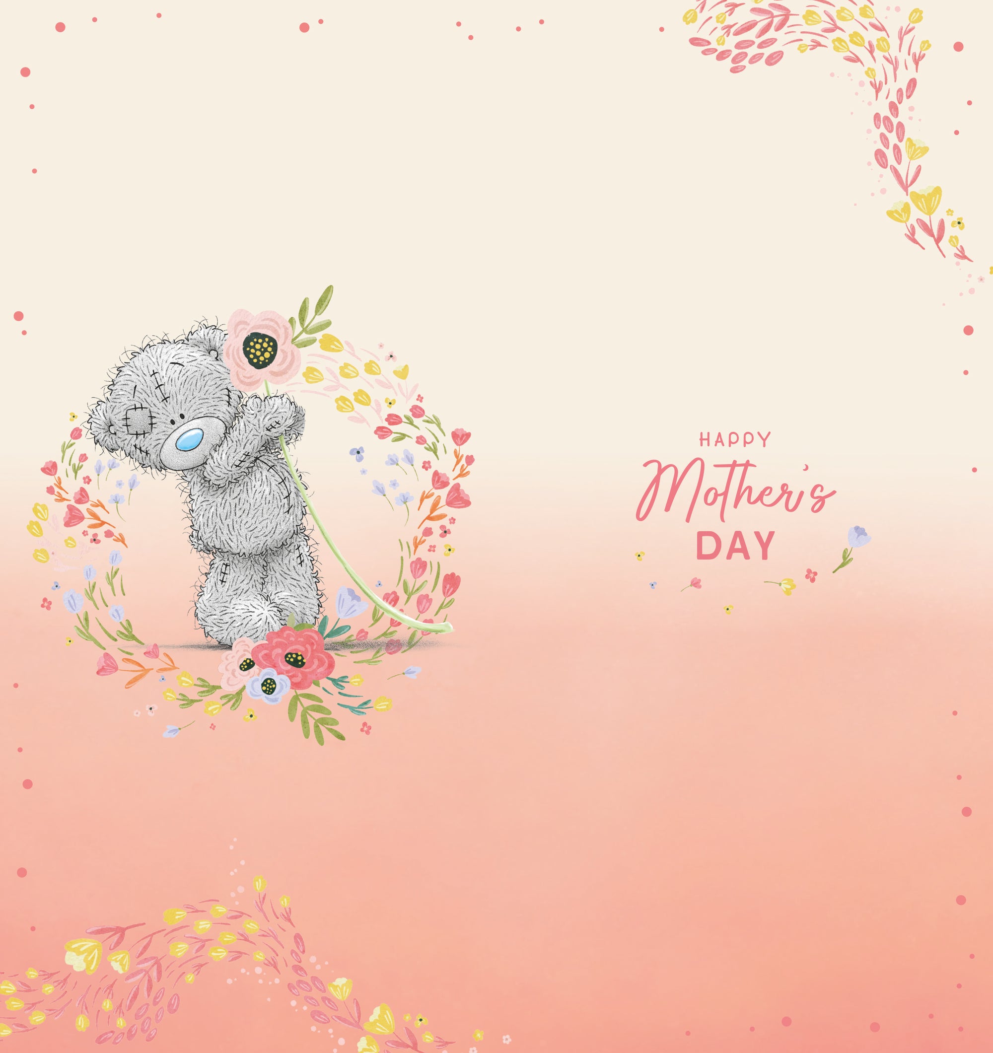 Me to You Tatty Teddy 'To a special Godmother' Mother's Day Card 4 x 8