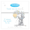Me to You - 'Thank You So Much' Life Charms Silver Plated Beaded Bracelet