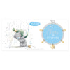 Greeting card with a teddy bear and 'Cheers to 21 Years' design on a white background