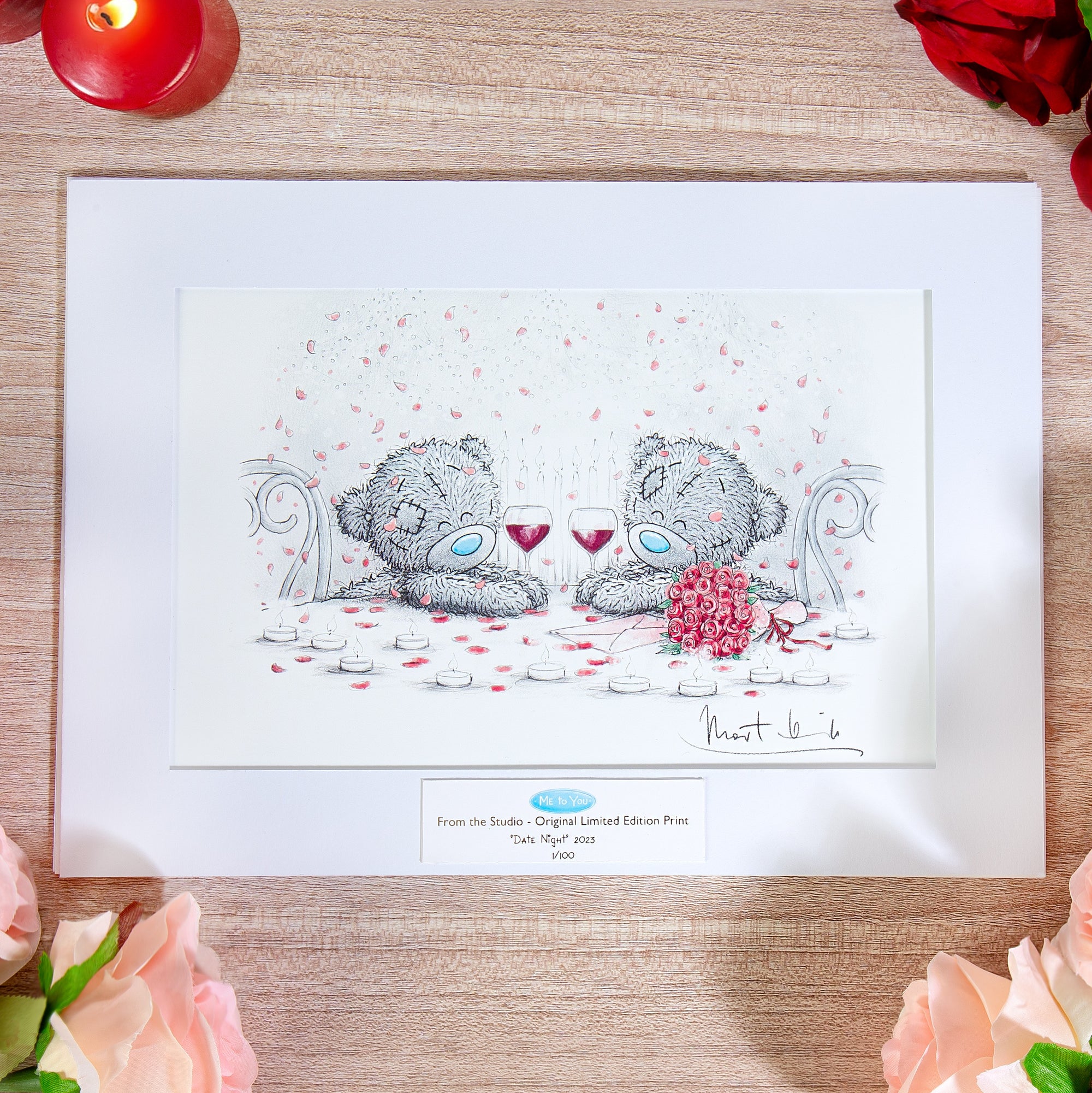 Me to You 'Date Night' From the Studio Limited Edition A4 Print