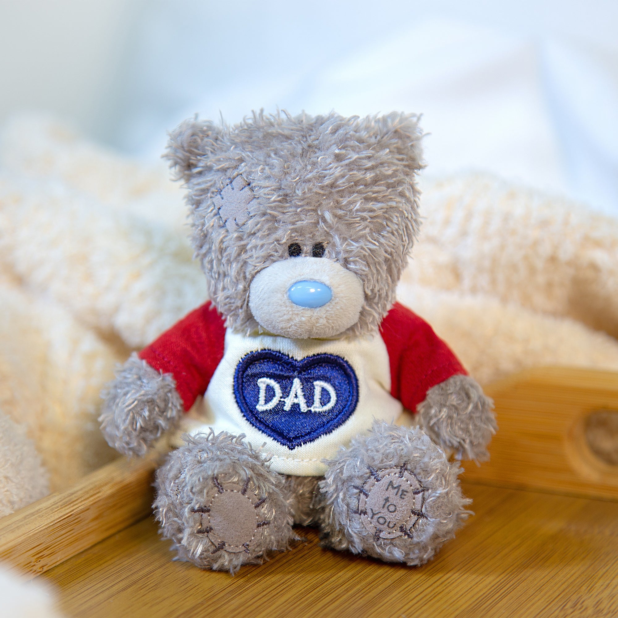 Me to You Tatty Teddy Small Plush 'Dad' Bear For Father's Day Or Birthday - Official Collection
