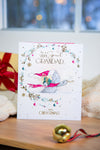 Me to You Tatty Teddy Christmas Card To A Special Grandad, Tatty Teddy In The Snow With A Candle, 6 x 7 Inches - Official Collection
