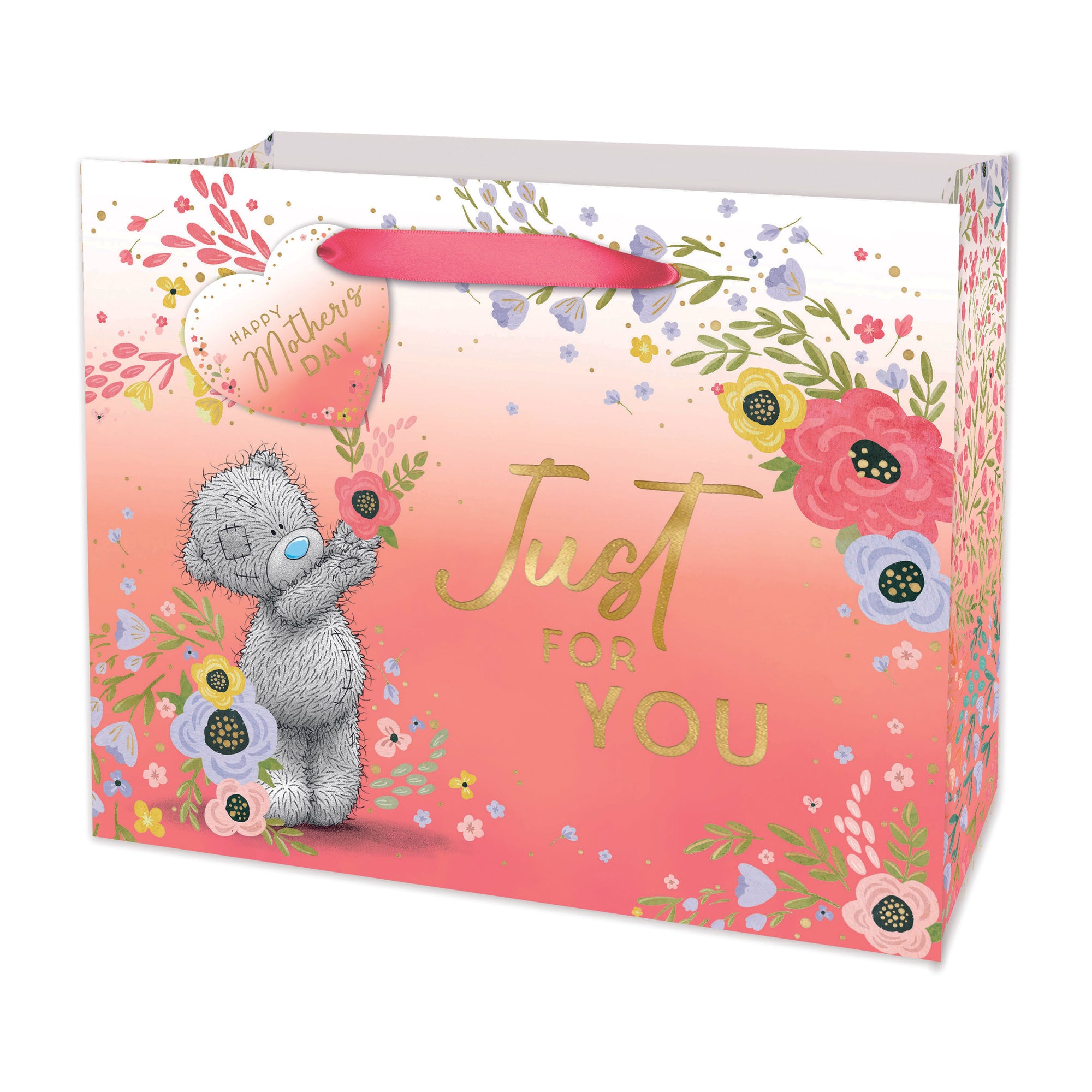 Me to You Tatty Teddy Medium Luxury Mother's Day Gift Bag - Official Collection