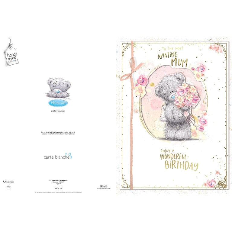 Amazing Mum Handmade Boxed Birthday Card