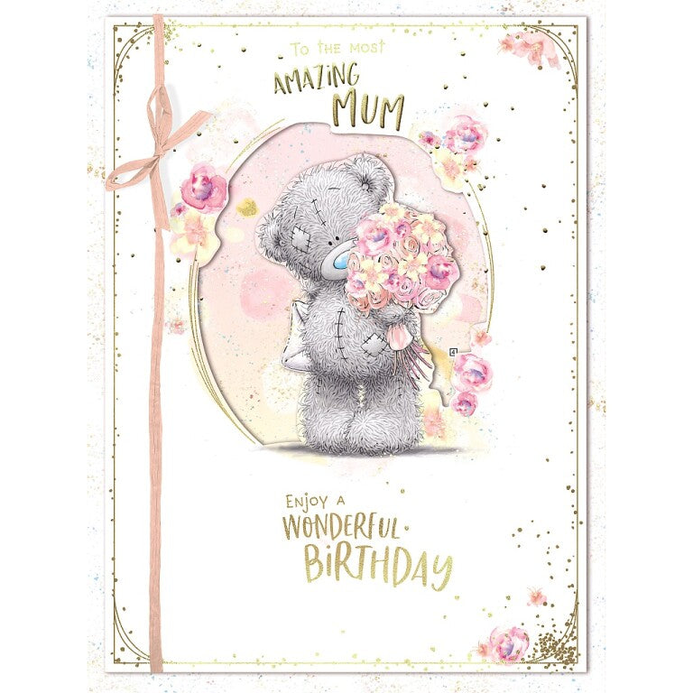 Amazing Mum Handmade Boxed Birthday Card