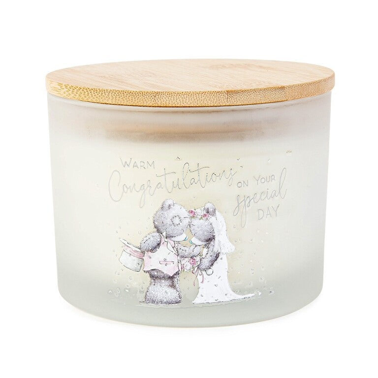 Me to You Tatty Teddy 3-Wick Congratulations Candle